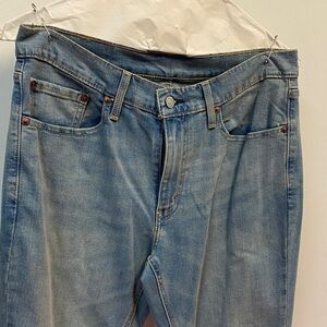 Levi's Light Blue Straight Jeans